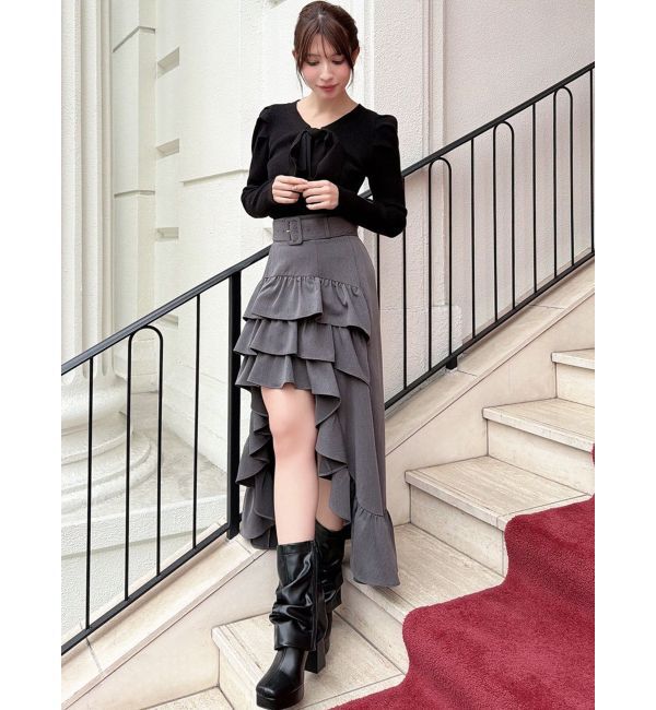 RESEXXY「ランダムフリルボリュームスカート」|スカート|