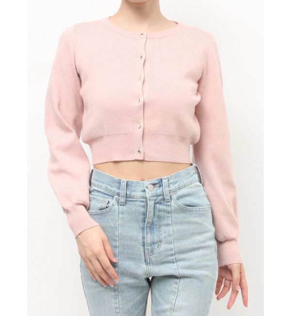 RESEXXY「クルーネックニットカーディガン」|カーディガン|