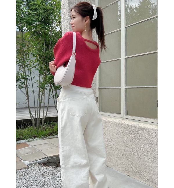 dazzlin「【CanCamタイアップ】カーブラインデニムパンツ」|デニム|