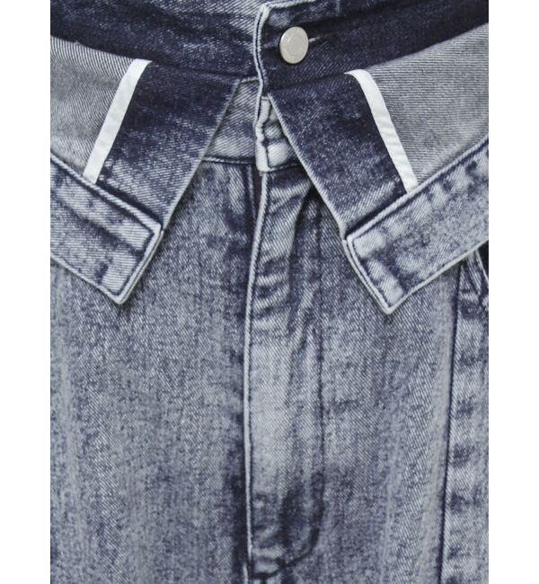 dazzlin「【CanCamタイアップ】カーブラインデニムパンツ」|デニム|
