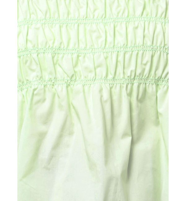 MERCURYDUO「シャーリングフリルバックシャンブラウス」|シャツ・ブラウス|