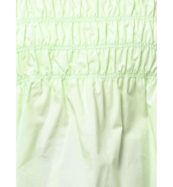 MERCURYDUO「シャーリングフリルバックシャンブラウス」|シャツ・ブラウス|