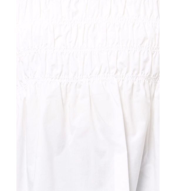 MERCURYDUO「シャーリングフリルバックシャンブラウス」|シャツ・ブラウス|