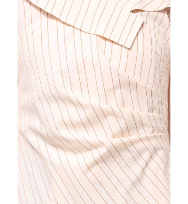 MERCURYDUO「アシメツイストシャツ」|シャツ・ブラウス|