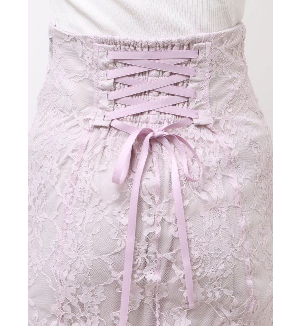 MERCURYDUO「レースマーメイドスカート」|スカート|