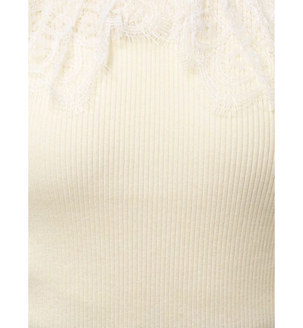 MERCURYDUO「スカラレース襟ニット」|ニット・セーター|