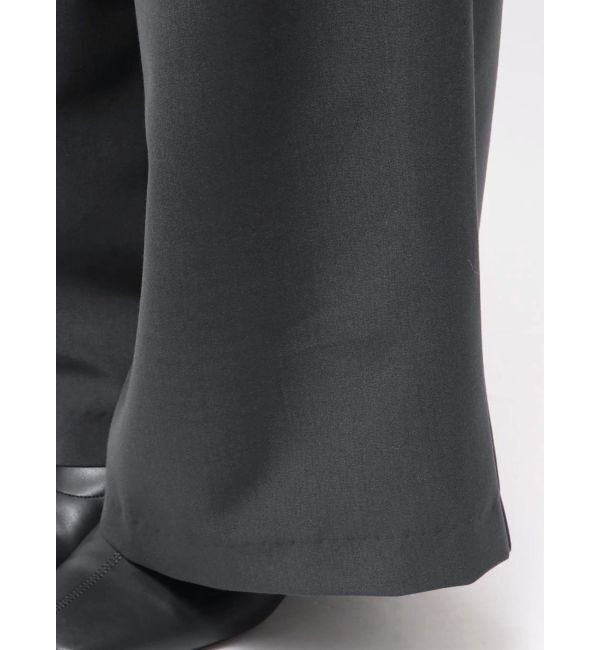 MERCURYDUO「レースレイヤードタックパンツ」|その他|