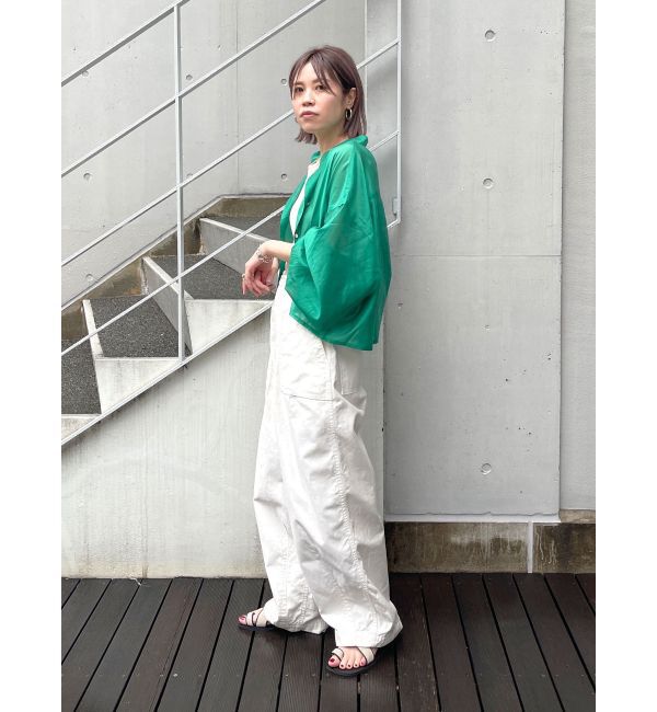 Ungrid「【WEB限定】シアーショートシャツ」|シャツ・ブラウス|