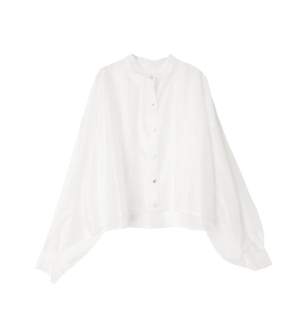 Ungrid「【WEB限定】シアーショートシャツ」|シャツ・ブラウス|
