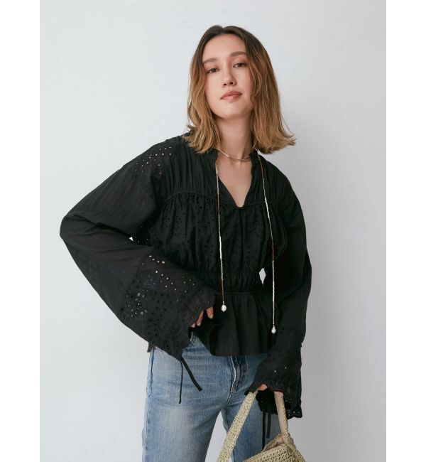 Ungrid「淡水パールビーズロングネックレス」|ネックレス|