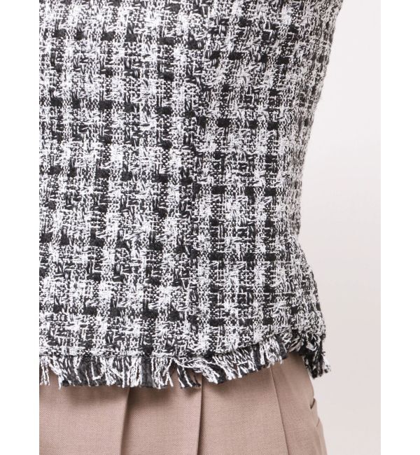 LAGUNAMOON「テープヤーンツイードキャミソール」|キャミソール|