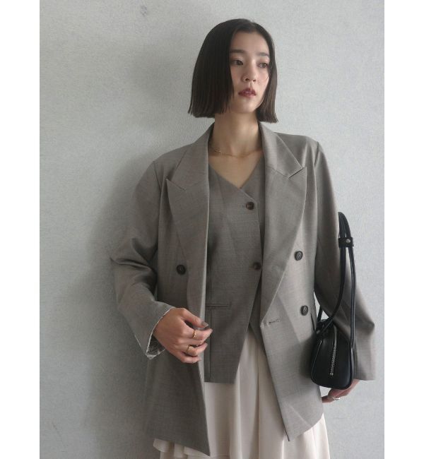 LAGUNAMOON「ティアードスカートドッキングベストワンピース」|ワンピース|