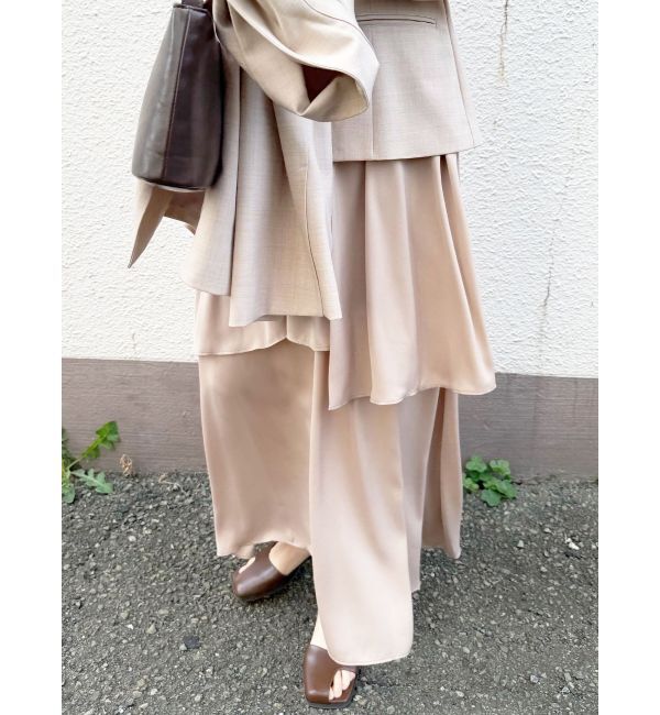 LAGUNAMOON「ティアードスカートドッキングベストワンピース」|ワンピース|