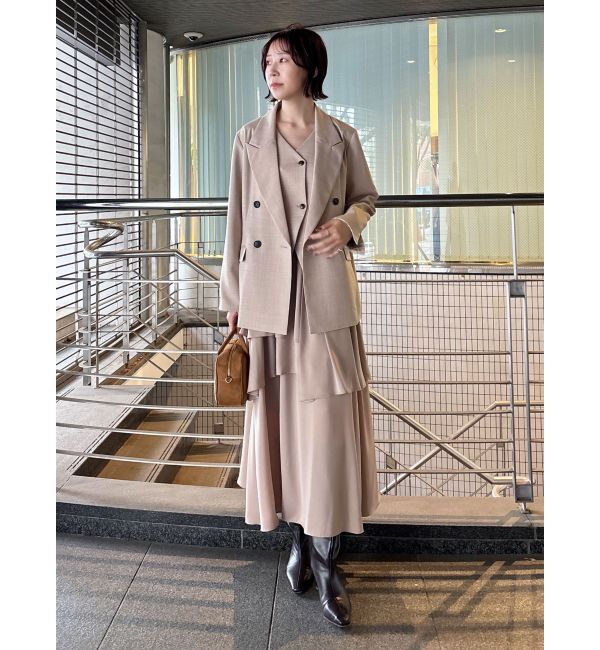 LAGUNAMOON「ティアードスカートドッキングベストワンピース」|ワンピース|