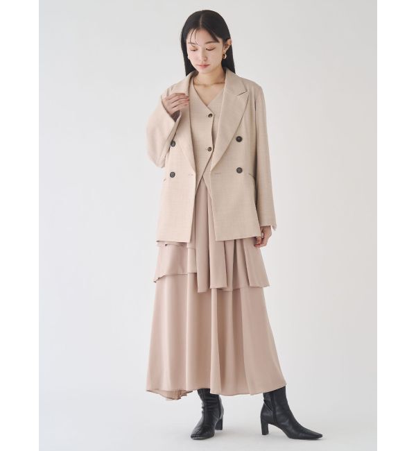 LAGUNAMOON「ティアードスカートドッキングベストワンピース」|ワンピース|