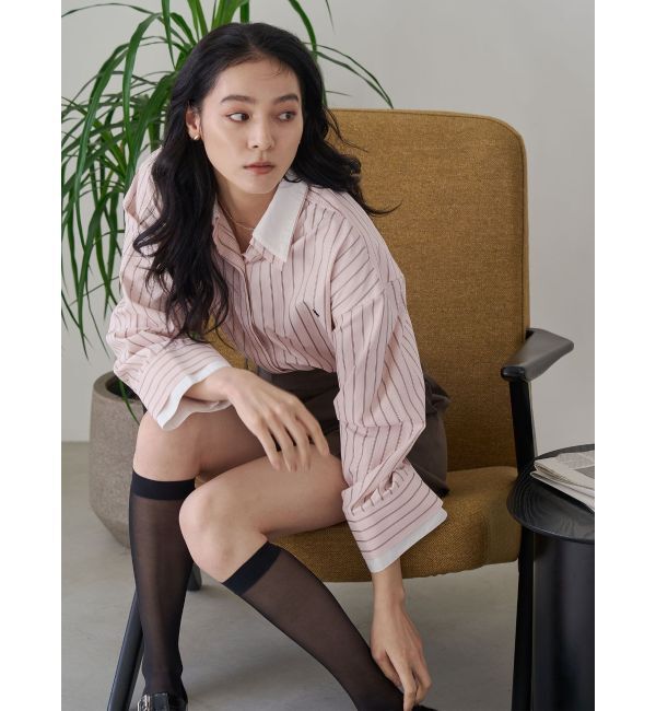 LAGUNAMOON「【POLO BCSコラボ】レイヤードカラーカフスシャツ」|シャツ・ブラウス|