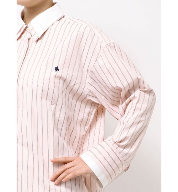 LAGUNAMOON「【POLO BCSコラボ】レイヤードカラーカフスシャツ」|シャツ・ブラウス|