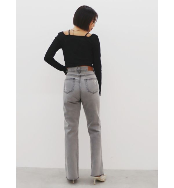 EVRIS「オリジナルグラフィックデニムパンツ」|デニム|