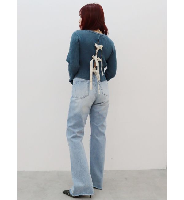 EVRIS「オリジナルグラフィックデニムパンツ」|デニム|