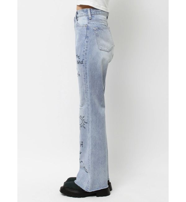 EVRIS「オリジナルグラフィックデニムパンツ」|デニム|