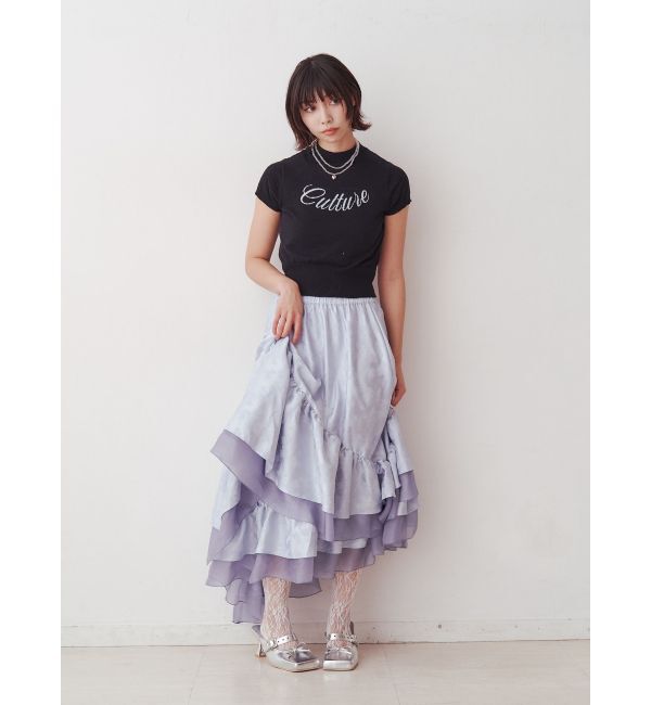 jouetie「ロゴジャガードコンパクトニット」|ニット・セーター|