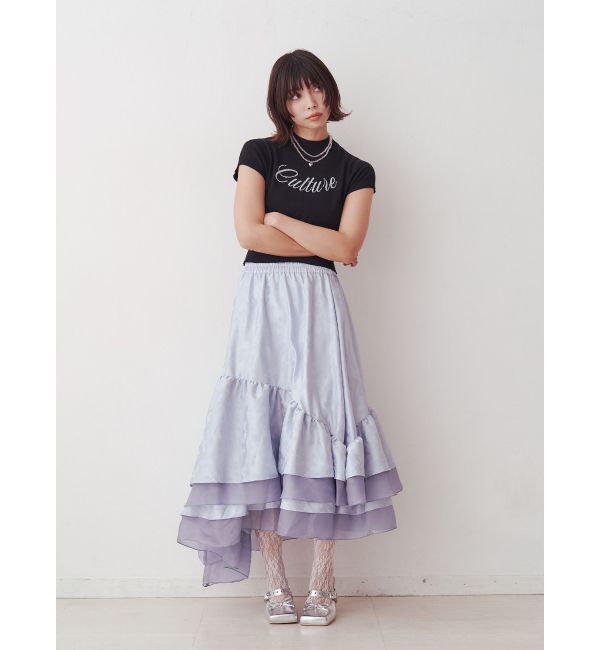 jouetie「ロゴジャガードコンパクトニット」|ニット・セーター|