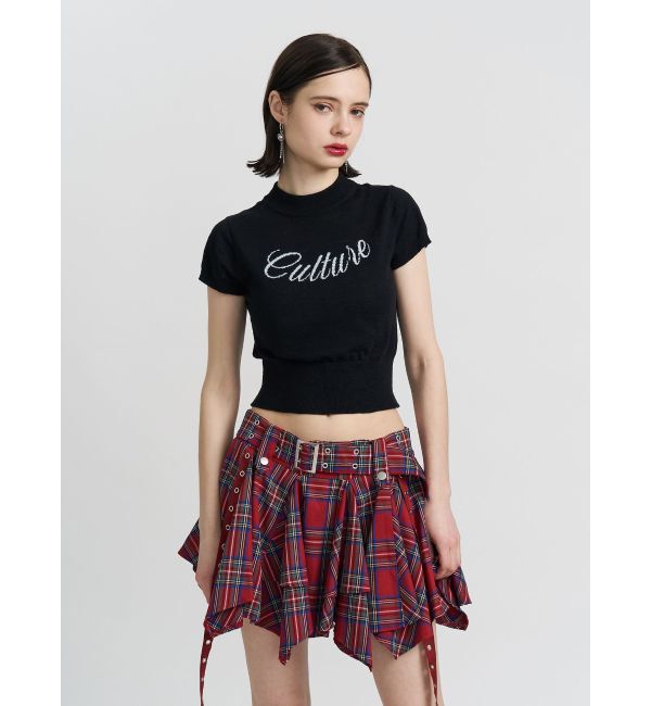 jouetie「ロゴジャガードコンパクトニット」|ニット・セーター|