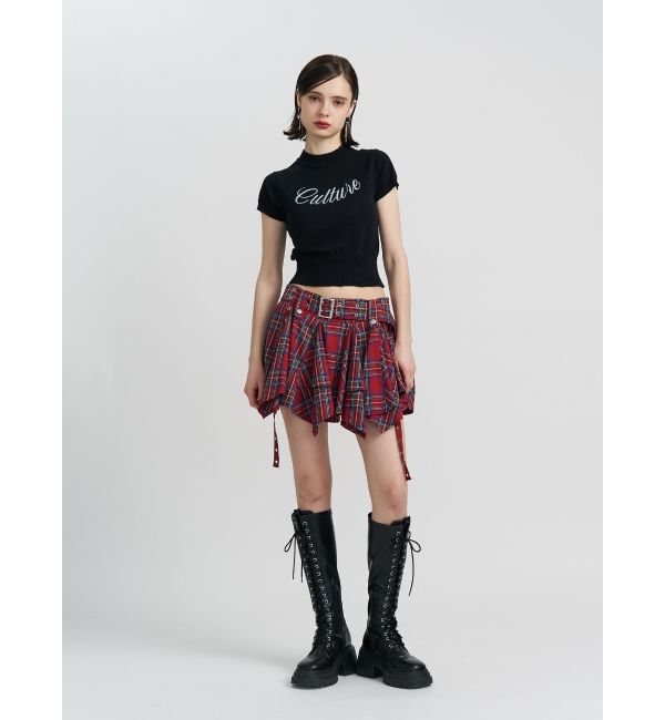 jouetie「ロゴジャガードコンパクトニット」|ニット・セーター|