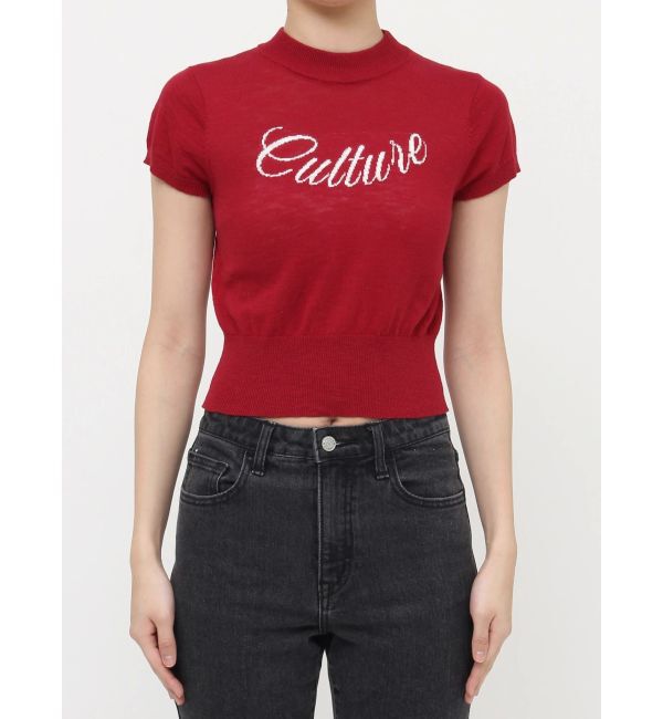 jouetie「ロゴジャガードコンパクトニット」|ニット・セーター|