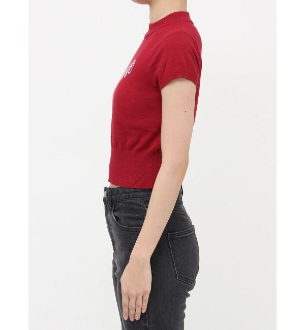 jouetie「ロゴジャガードコンパクトニット」|ニット・セーター|