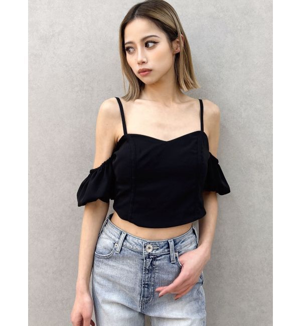 GYDA「オフショルバルーンスリーブブラウス」|シャツ・ブラウス|
