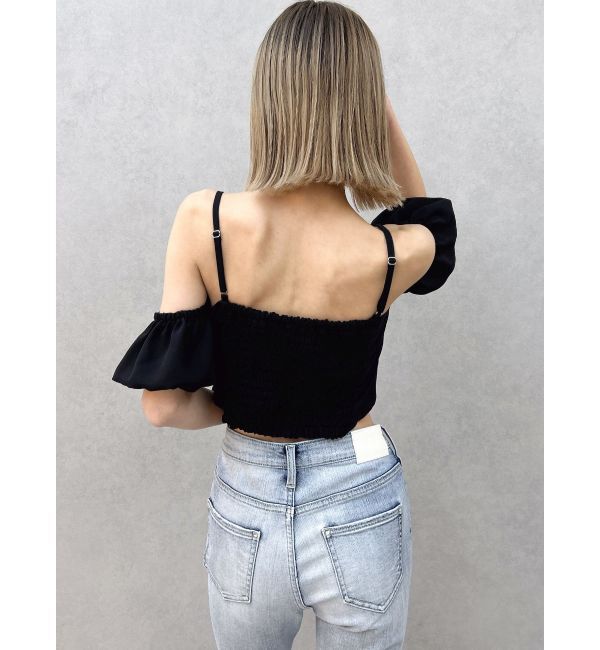 GYDA「オフショルバルーンスリーブブラウス」|シャツ・ブラウス|