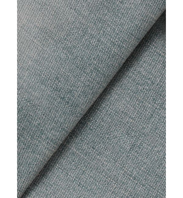 GYDA「ハイウエストサイドオープンデニムワイドパンツ」|デニム|