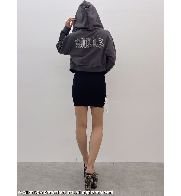 GYDA「NBA STONEスウェットショートパーカー」|パーカー|