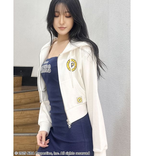 GYDA「NBA STONEスウェットショートパーカー」|パーカー|