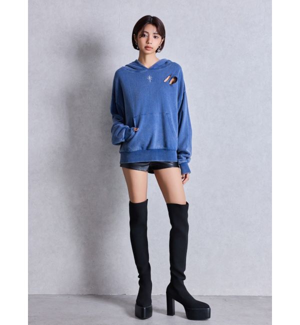 GYDA「GENUINE BUNNYスウェットパーカー」|パーカー|