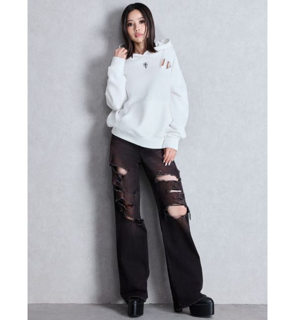 GYDA「GENUINE BUNNYスウェットパーカー」|パーカー|