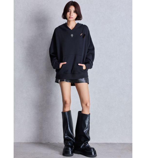 GYDA「GENUINE BUNNYスウェットパーカー」|パーカー|