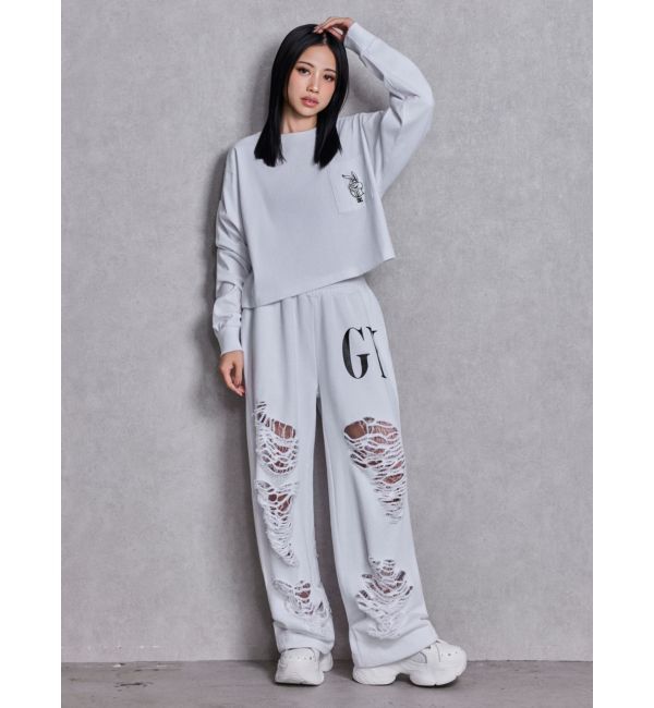 GYDA「GYDA&times;DC G BUNNYショートロンT」|Tシャツ・カットソー|