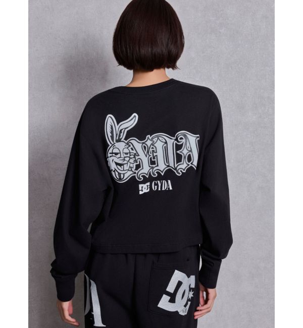 GYDA「GYDA&times;DC G BUNNYショートロンT」|Tシャツ・カットソー|ブラック