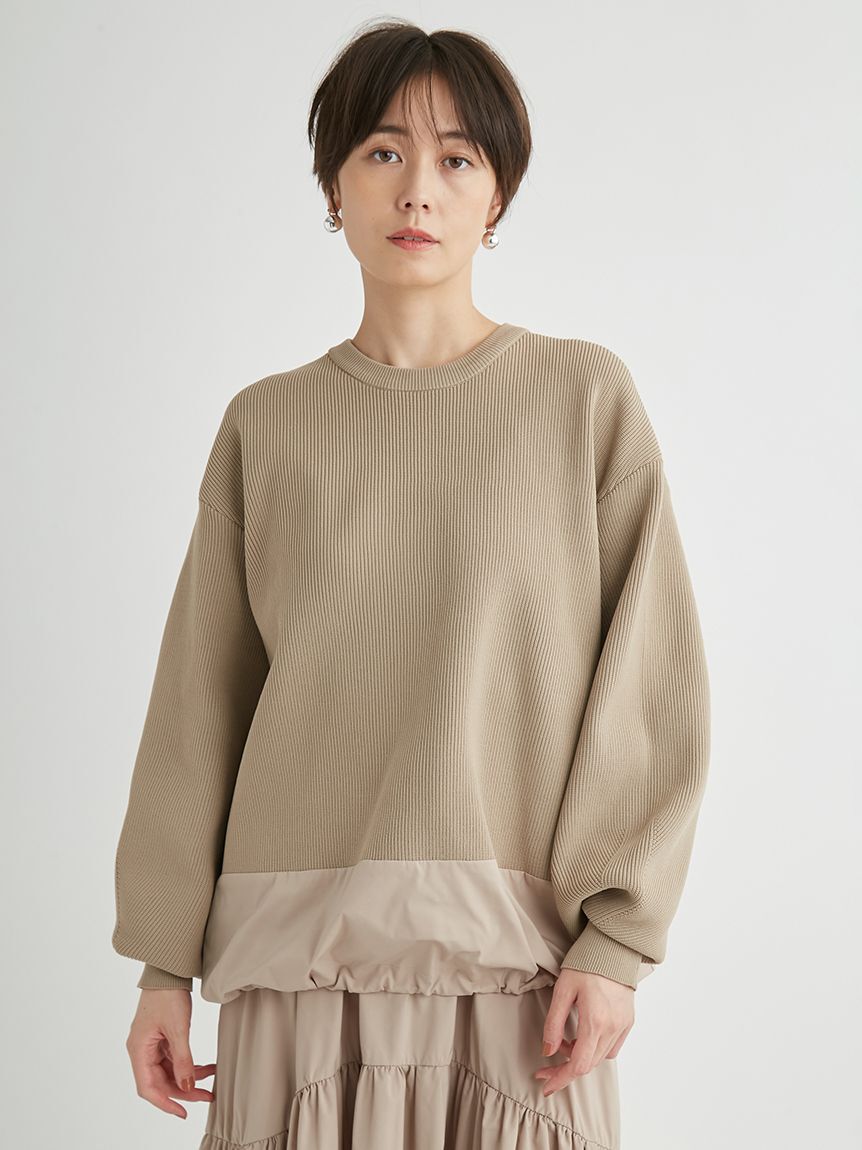 emmi atelier「【ONLINE限定】プルオーバー&times;ティアードスカートセット」|ワンピース|