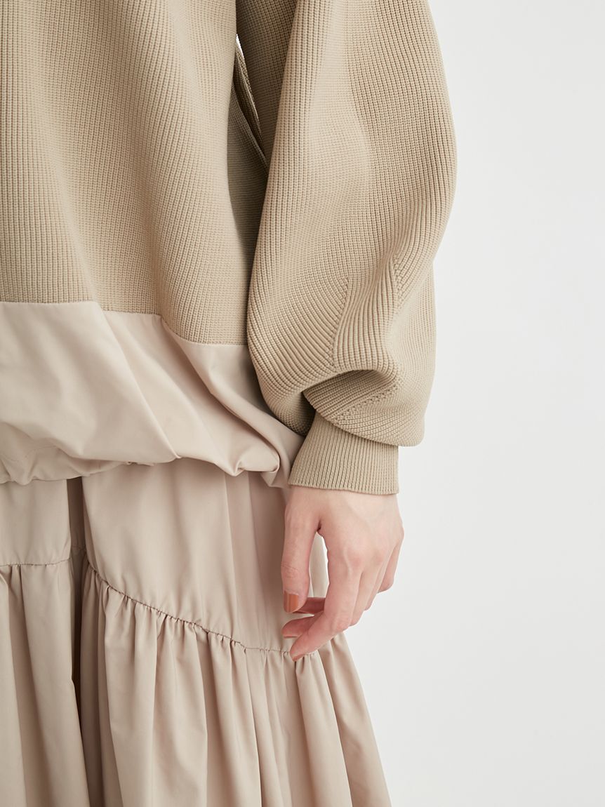 emmi atelier「【ONLINE限定】プルオーバー&times;ティアードスカートセット」|ワンピース|