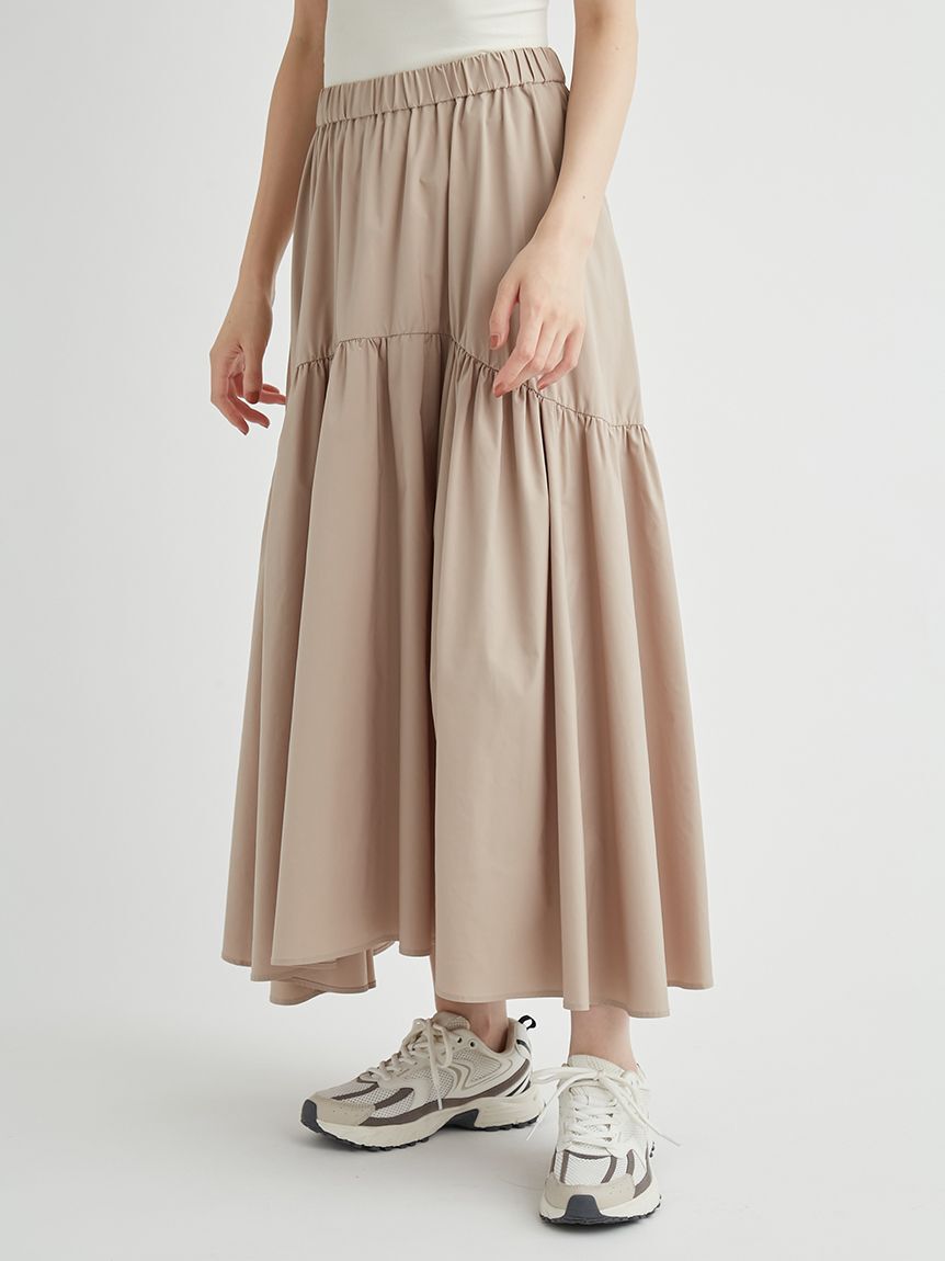 emmi atelier「【ONLINE限定】プルオーバー&times;ティアードスカートセット」|ワンピース|