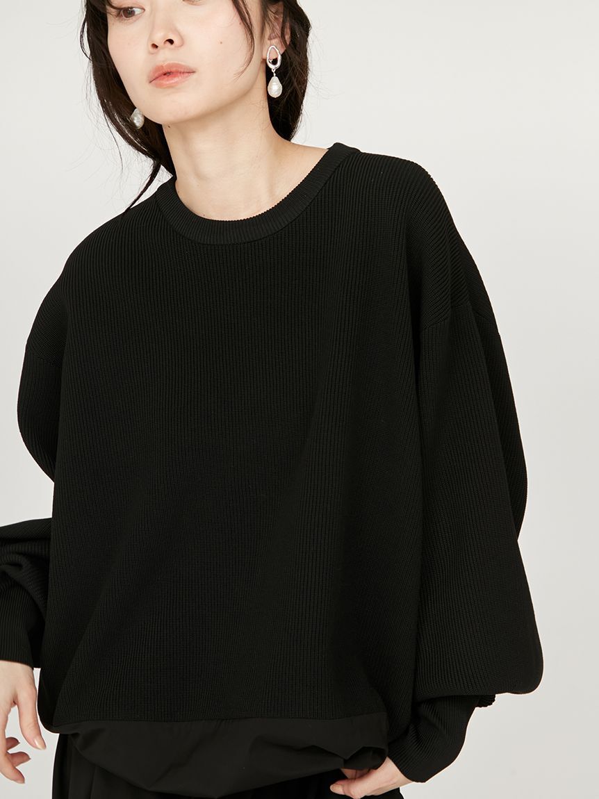 emmi atelier「【ONLINE限定】プルオーバー&times;ティアードスカートセット」|ワンピース|