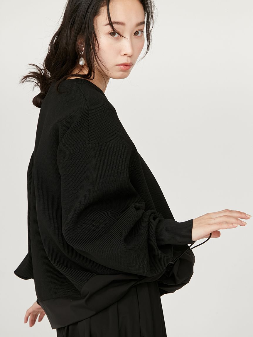 emmi atelier「【ONLINE限定】プルオーバー&times;ティアードスカートセット」|ワンピース|