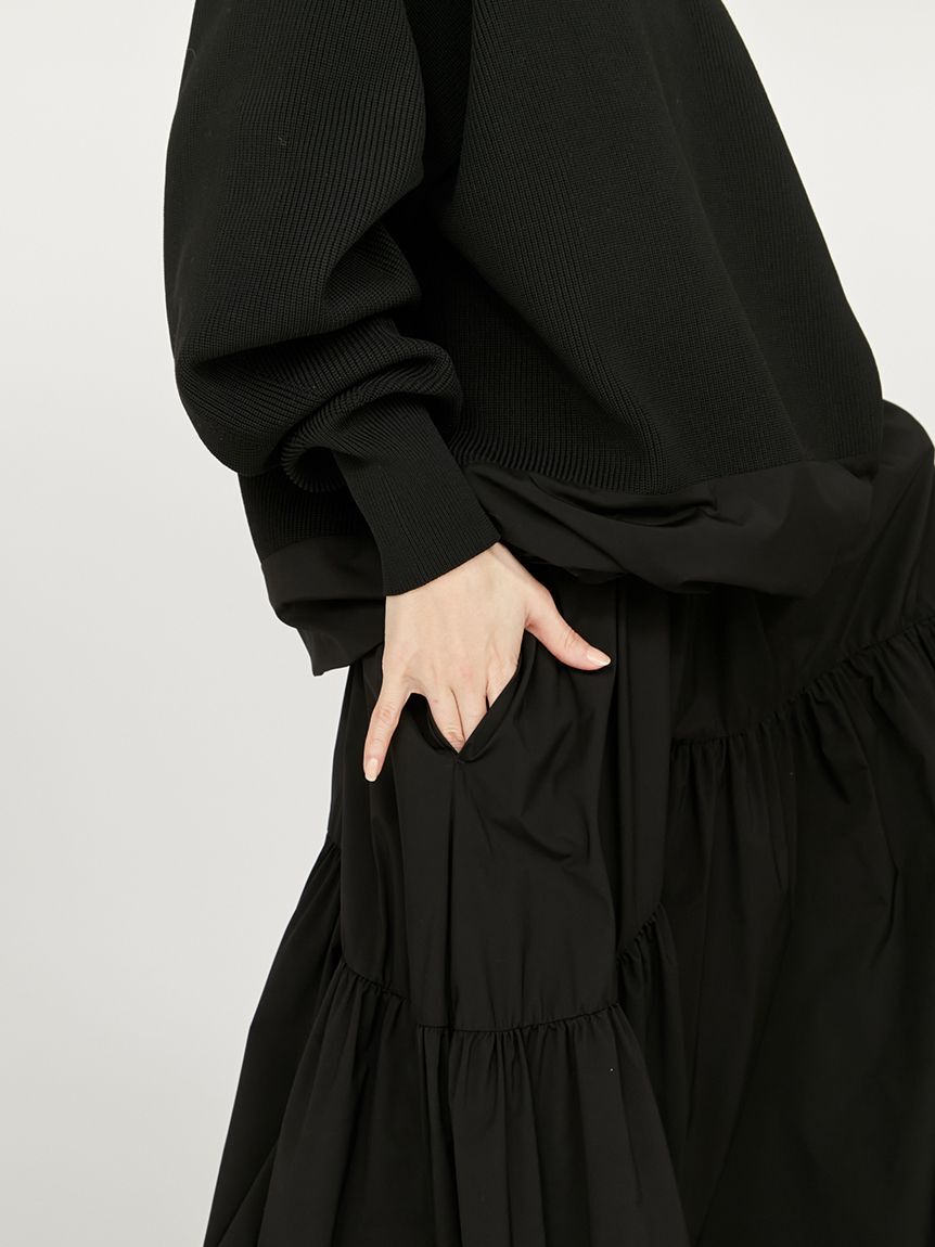 emmi atelier「【ONLINE限定】プルオーバー&times;ティアードスカートセット」|ワンピース|