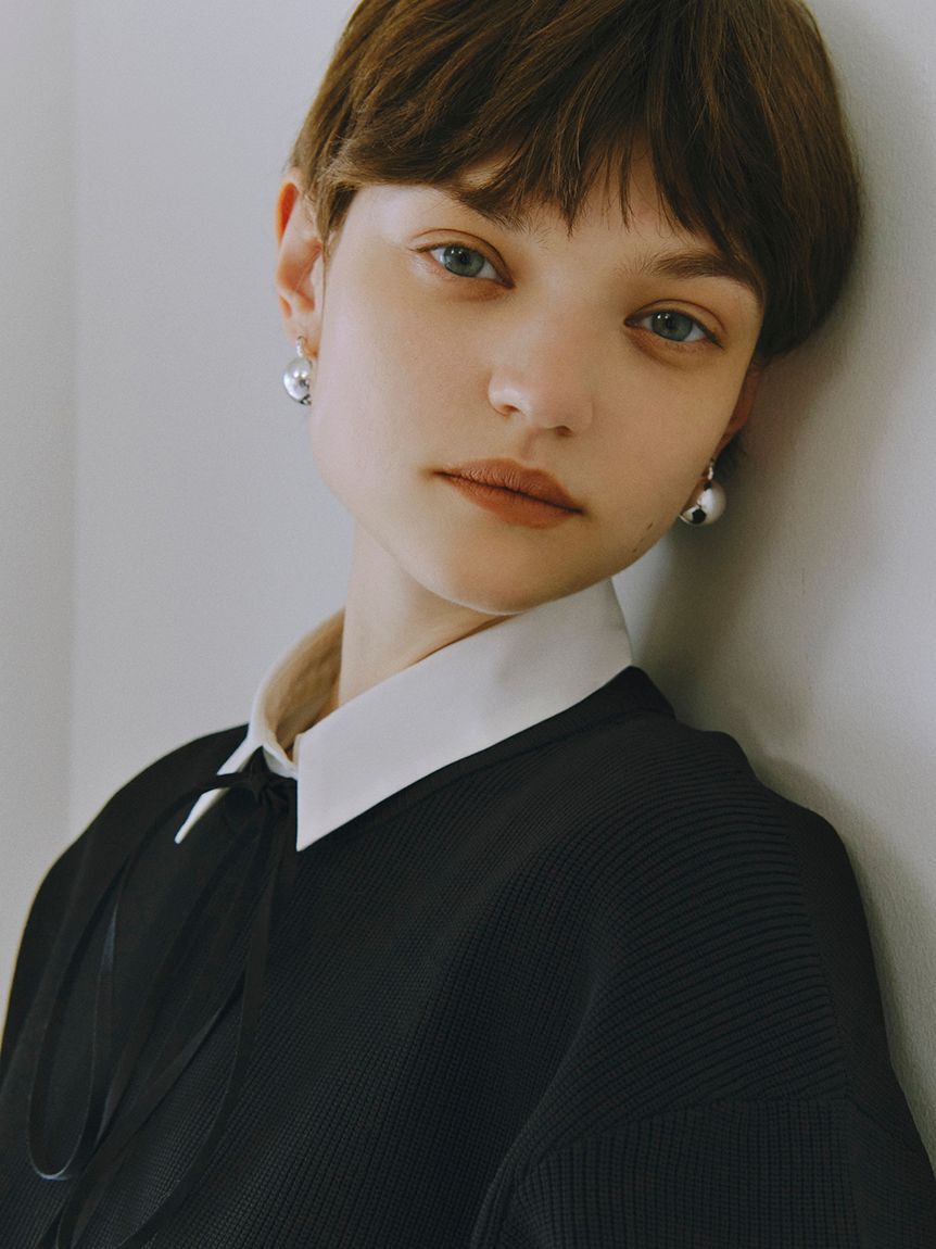 emmi atelier「【ONLINE限定】プルオーバー&times;ティアードスカートセット」|ワンピース|