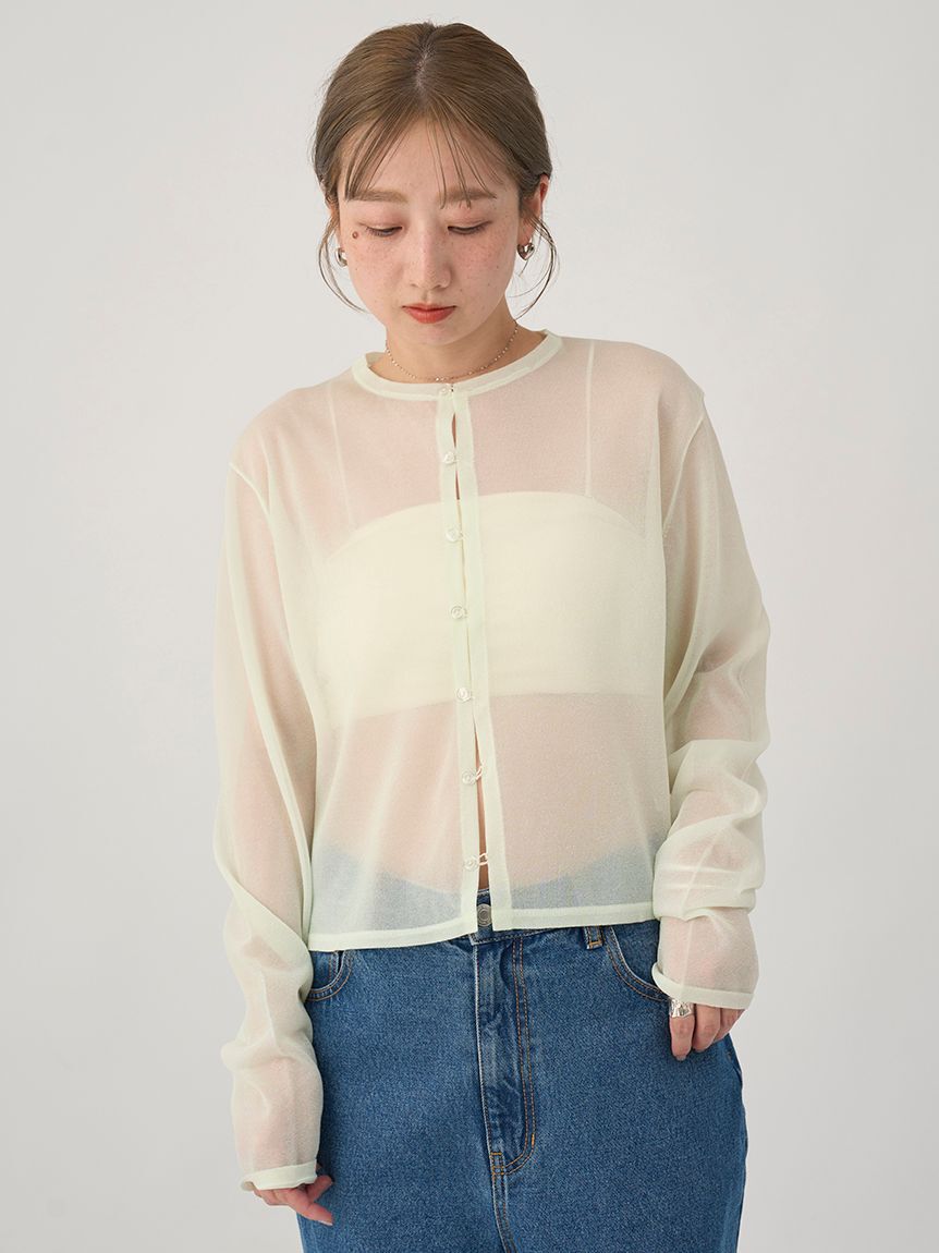 emmi atelier「オーロラシアーカーディガン」|カーディガン|