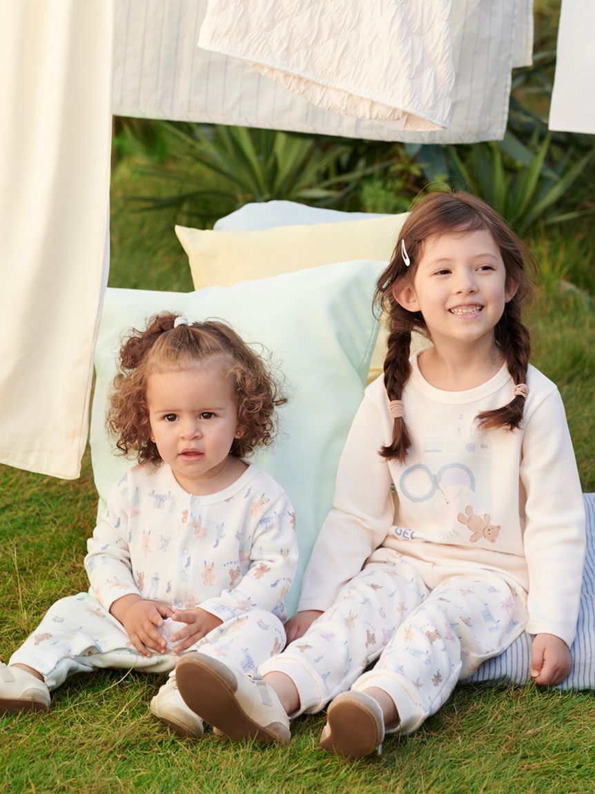 GELATO PIQUE KIDS & BABY「【BABY】ウォッシングアニマル柄ロンパース」|ロンパース|