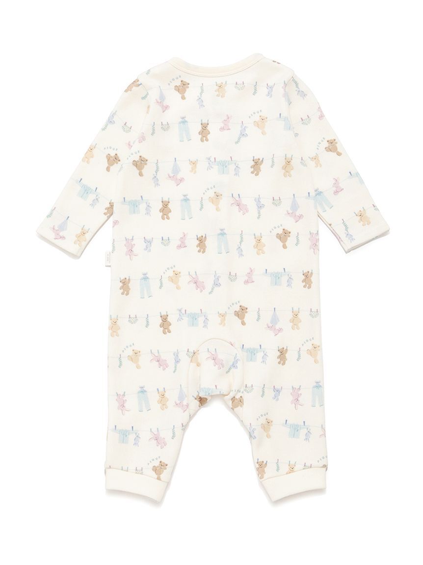GELATO PIQUE KIDS & BABY「【BABY】ウォッシングアニマル柄ロンパース」|ロンパース|